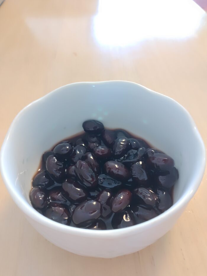 黒豆煮・健髪・イソフラボン